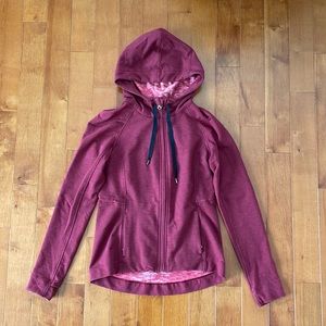 Lululemon hooded zip up fleece